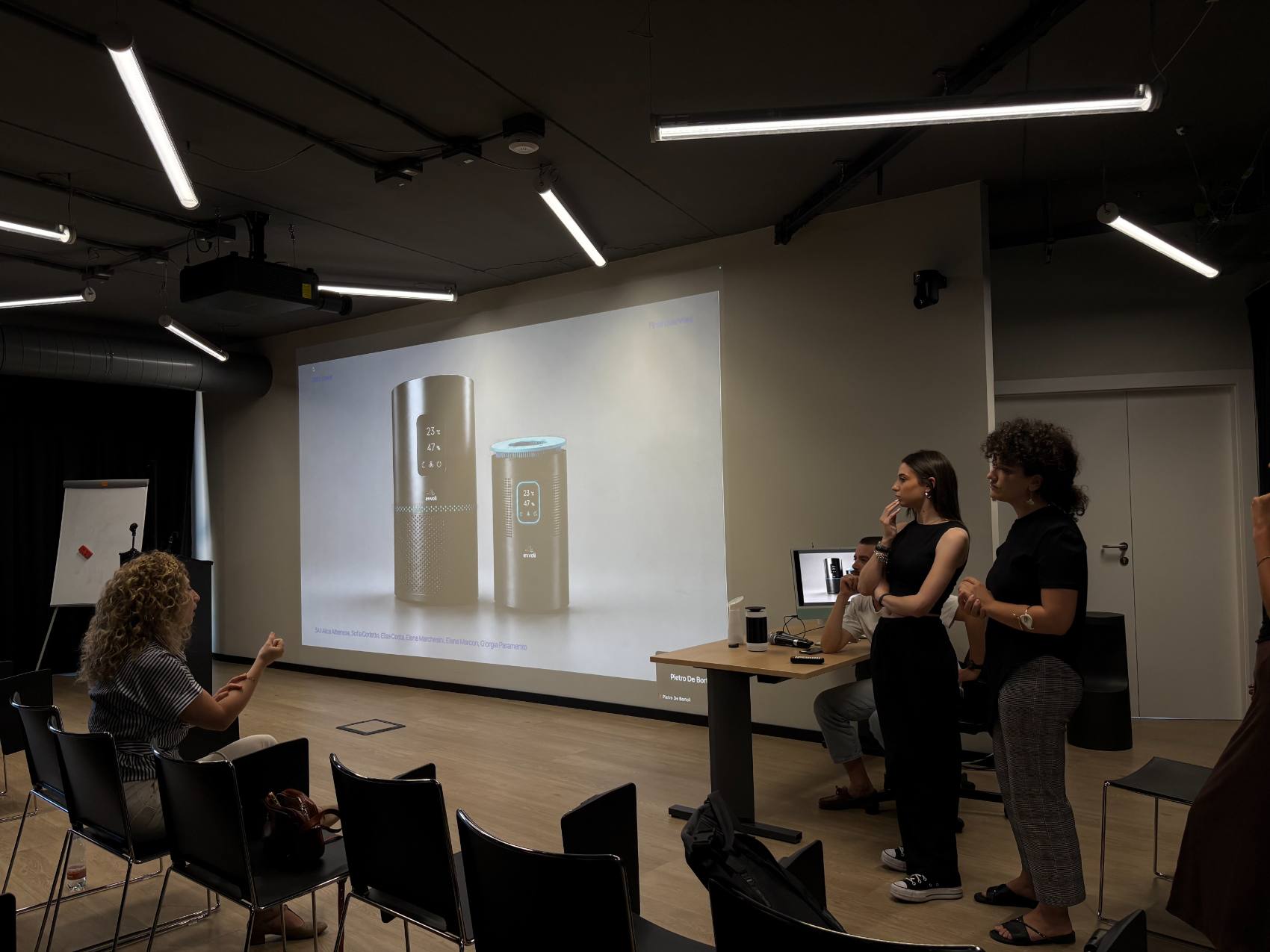 SID students presenting product concepts